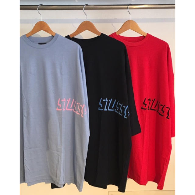 Stussy Women ビッグシルエット Tシャツ ワンピース チュニック