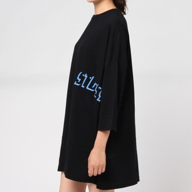 Stussy Women ビッグシルエット Tシャツ ワンピース チュニック 3