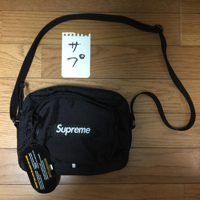 supreme shoulder bag 2019ss black 破格！