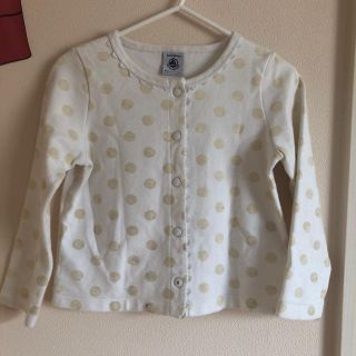 プチバトー(PETIT BATEAU)のプチバトー カーディガン 4a(カーディガン)