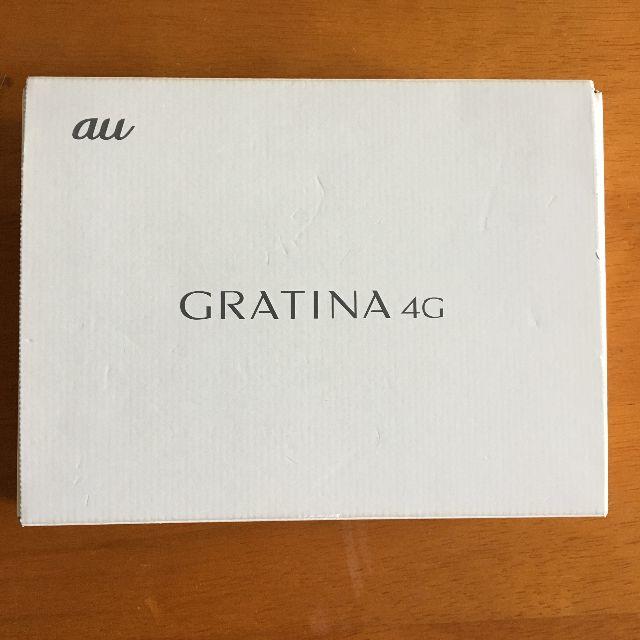 au GRATINA 4G ホワイト 白 新品