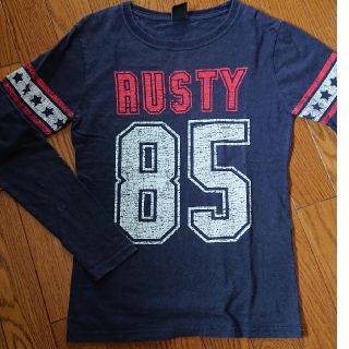 ラスティ(RUSTY)のK♥️様専用☆RUSTY✨ネイビー長袖Tシャツ📦(Tシャツ(長袖/七分))