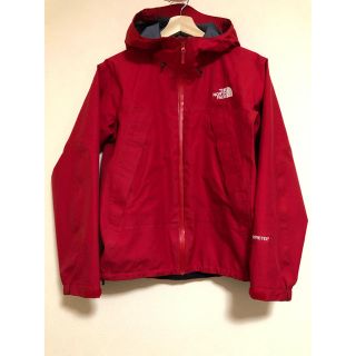 ザノースフェイス(THE NORTH FACE)のノースフェイス クライムライトジャケット 赤 ゴアテックス パタゴニア(登山用品)