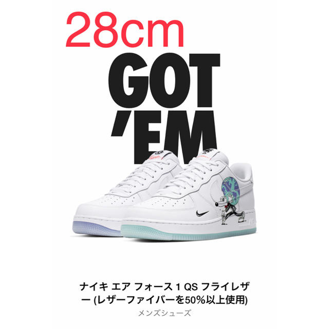 NIKE エアフォース1 アースデイコレクション 28.0cm