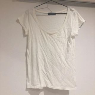 バックス(BACKS)のバックス BACKS Tシャツ 白Tシャツ 白Ｔ(Tシャツ(半袖/袖なし))