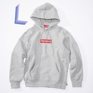 シュプリーム(Supreme)の【希少】Supreme×SWAROVSKI　boxlogoフーディ　size:L(パーカー)