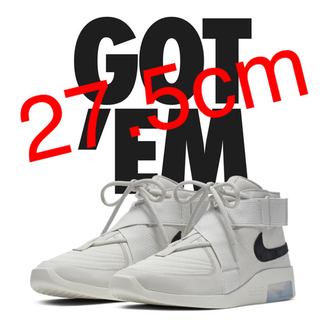 FEAR OF GOD(フィアオブゴッド)のNIKE AIR FEAR OF GOD RAID LIGHT BONE メンズの靴/シューズ(スニーカー)の商品写真