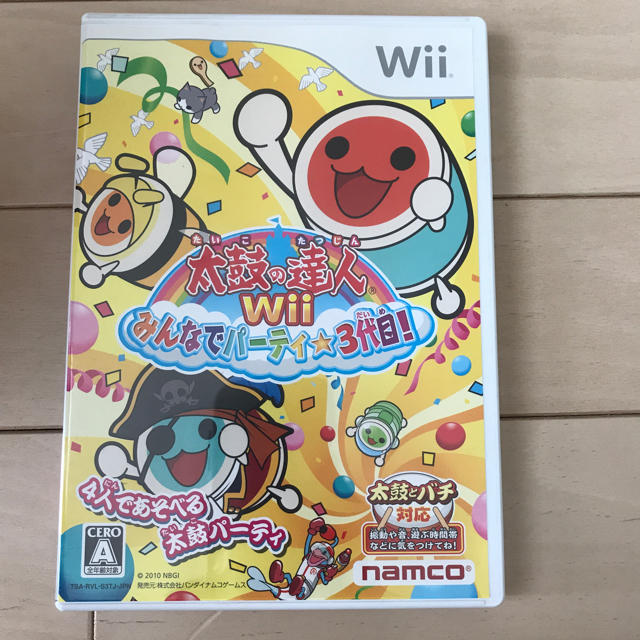 Wii(ウィー)の太鼓の達人 ニュースーパーマリオブラザーズ エンタメ/ホビーのゲームソフト/ゲーム機本体(家庭用ゲームソフト)の商品写真