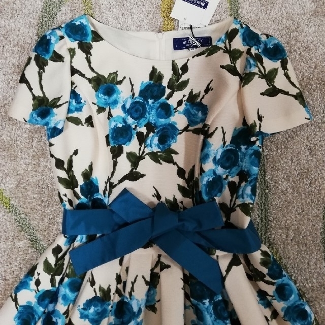 人気 ☆エムズグレイシー油絵風青薔薇ワンピース40☆ | www.kdcow.com