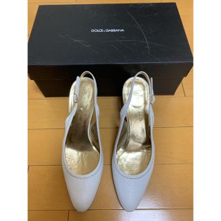 ドルチェアンドガッバーナ(DOLCE&GABBANA)のドルチェ&ガッバーナ レザーパンプス(ハイヒール/パンプス)