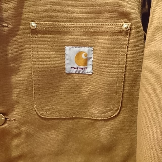 carhartt(カーハート)の新品未使用 カーハート チョアコート ハミルトンブラウン M メンズのジャケット/アウター(カバーオール)の商品写真