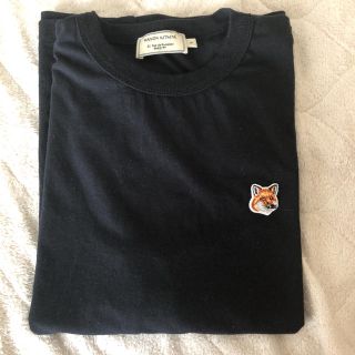 メゾンキツネ(MAISON KITSUNE')のmaison Kitsuné Tシャツ 黒(Tシャツ(半袖/袖なし))