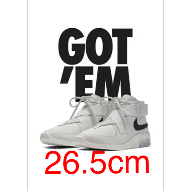 Nike Air fear of god raid 26.5cm