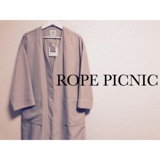 ロペピクニック(Rope' Picnic)のROPE  PICNIC エステルツイルガウンコート(ガウンコート)