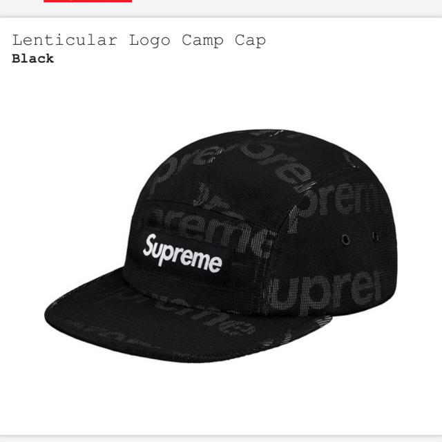 Lenticular Logo Camp Cap