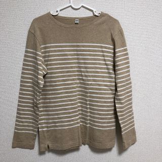 ユニクロ(UNIQLO)のユニクロ ボーダー カットソー(Tシャツ/カットソー(七分/長袖))