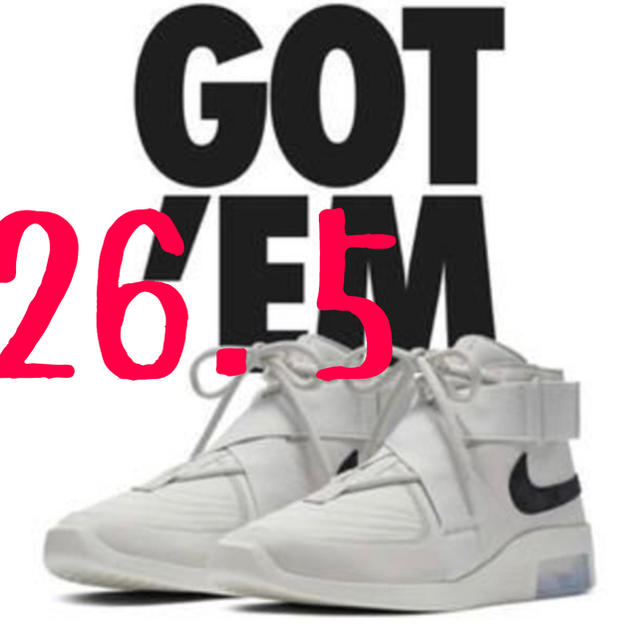 国内正規品 NIKE AIR FEAR OF GOD RAID