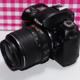 ニコン(Nikon)の❤日常の幸せをこのカメラで❤ Nikon D70 レンズキット(デジタル一眼)