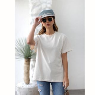 ルームサンマルロクコンテンポラリー(room306 CONTEMPORARY)のSimple Round Neck T-shirt(Tシャツ(半袖/袖なし))