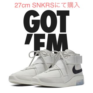 フィアオブゴッド(FEAR OF GOD)のNike fear of god raid 27cm レイド(スニーカー)