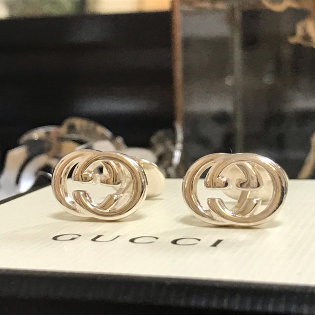 Gucci - 美品 グッチ Ag925 ダブルG カフス カフリンクスの通販 by zest shop｜グッチならラクマ