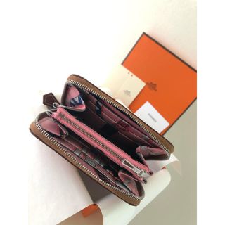 エルメス(Hermes)の新品エルメス Hermesシルクイン コンパクト★ゴールド ローズコンフェッティ(財布)