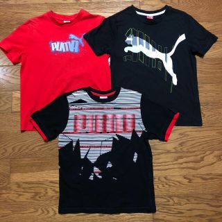 プーマ(PUMA)のプーマＴシャツ３枚セット サイズ152(Tシャツ/カットソー)