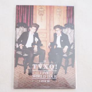 ポストカードTVXQ! WORLD TOUR CATCH ME 公式グッズ(アイドルグッズ)