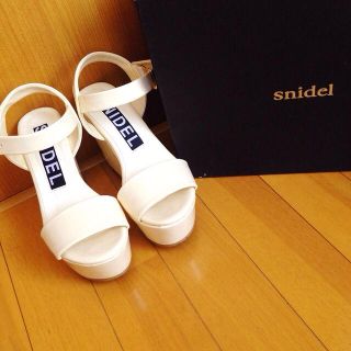 スナイデル(SNIDEL)のsnidel ストラップシューズ(サンダル)