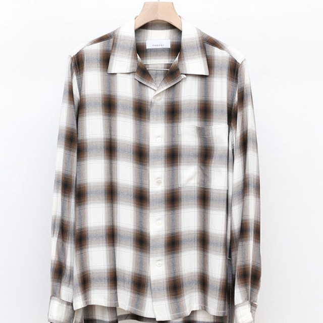 PHEENY(フィーニー)の完売2019ss pheeny ombre check shirt boys レディースのトップス(シャツ/ブラウス(長袖/七分))の商品写真