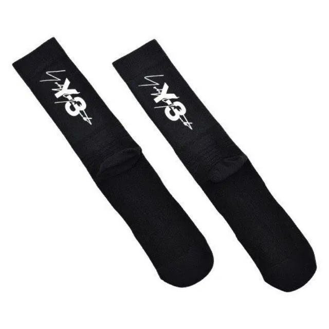 Y-3(ワイスリー)の新品未使用‼️Y-3 TUBESOCKS バックグラフィックロゴ/ブラック メンズのレッグウェア(ソックス)の商品写真