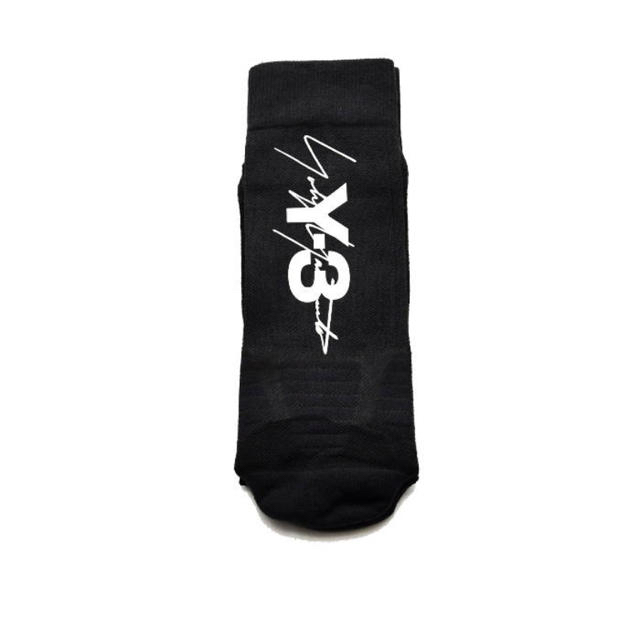 Y-3(ワイスリー)の新品未使用‼️Y-3 TUBESOCKS バックグラフィックロゴ/ブラック メンズのレッグウェア(ソックス)の商品写真