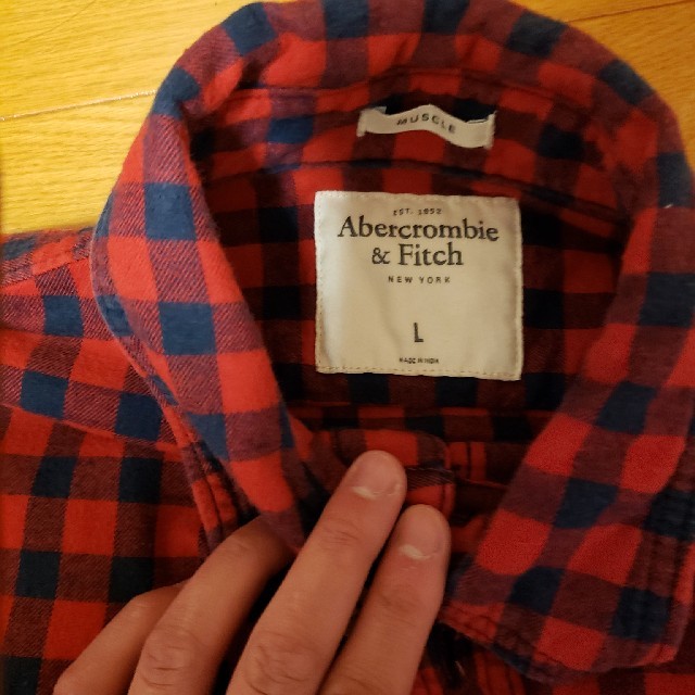 Abercrombie&Fitch(アバクロンビーアンドフィッチ)のネルシャツ　Abercrombie&Fitch メンズのトップス(シャツ)の商品写真