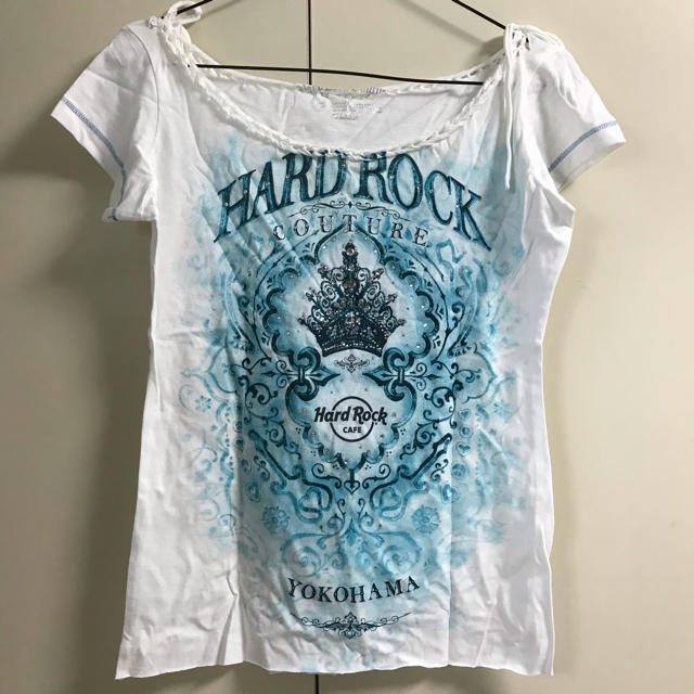 【新品】HardRock CAFE YOKOHAMA★カットソー レディースのトップス(Tシャツ(半袖/袖なし))の商品写真