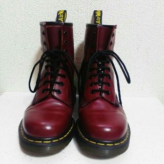 ドクターマーチン(Dr.Martens)の【値下げしました!】ドクターマーチン 8ホール チェリーレッド(ブーツ)