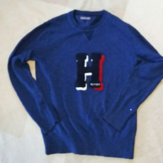 トミーヒルフィガー(TOMMY HILFIGER)の美品 トミー・ヒルフィガー コットンセータ 152(ニット)