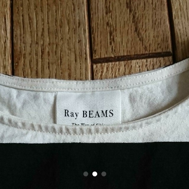 Ray BEAMS(レイビームス)のRayBEAMS 太ボーダーカットソー レディースのトップス(カットソー(半袖/袖なし))の商品写真