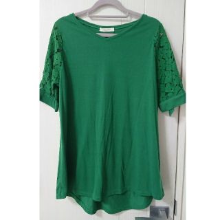 ショコラフィネローブ(chocol raffine robe)のGreen Parks スリーブレースカットチュニック(チュニック)