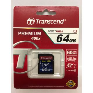 トランセンド(Transcend)のTranscend SDXCカード 64GB Class10 UHS-I対応(PC周辺機器)