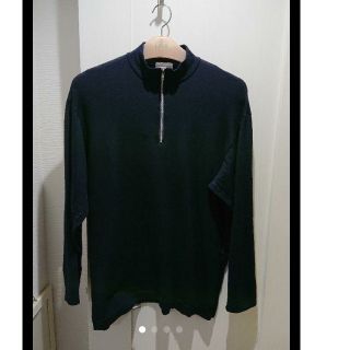 コムデギャルソン(COMME des GARCONS)の【ばちょ様専用】ネイビーカットソー(ニット/セーター)