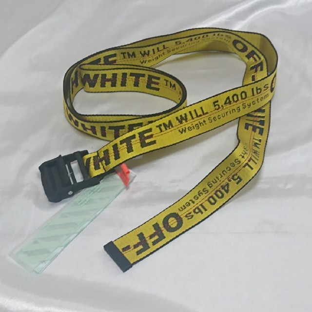 OFF-WHITE(オフホワイト)の【専用】off-white オフホワイト インダストリアル ロゴ ベルト レディースのファッション小物(ベルト)の商品写真