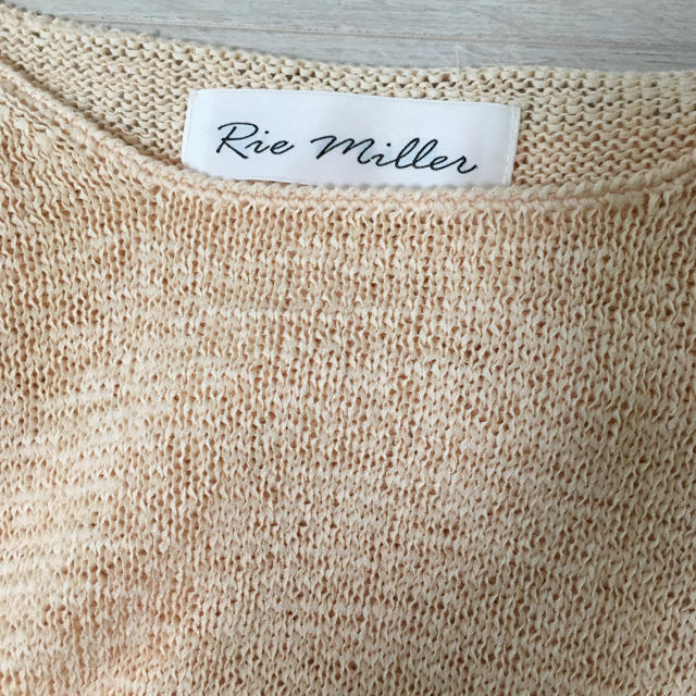Rie Miller(リエミラー)のRie miller サマーニット レディースのトップス(ニット/セーター)の商品写真