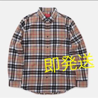 シュプリーム(Supreme)のSupreme tartan Flannel shirt チェックシャツ(Tシャツ/カットソー(七分/長袖))