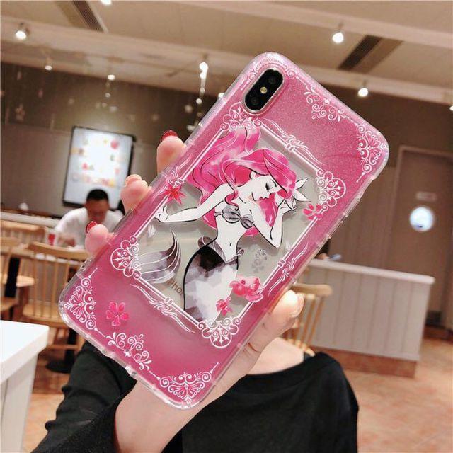 【SALE】ディズニープリンセス iPhoneケース❤︎アリエル❤︎ 携帯ケース スマホ/家電/カメラのスマホアクセサリー(iPhoneケース)の商品写真