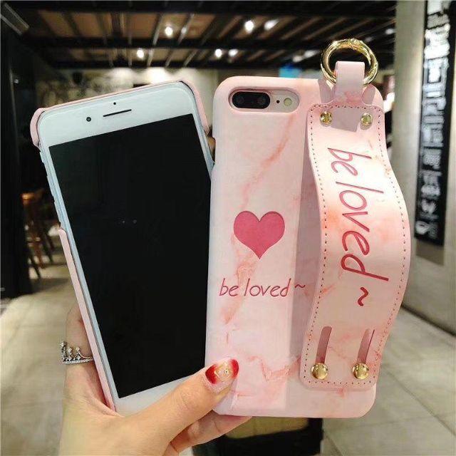 【SALE】インスタ話題 激可愛 女子 人工革 iPhoneケース ピンク スマホ/家電/カメラのスマホアクセサリー(iPhoneケース)の商品写真