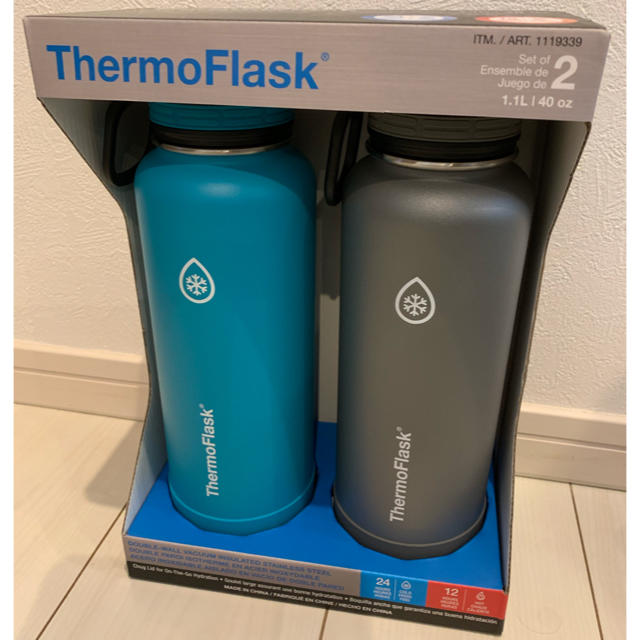 ★送料込・新品未使用★ ThermoFlask 保温ボトル 1.1L