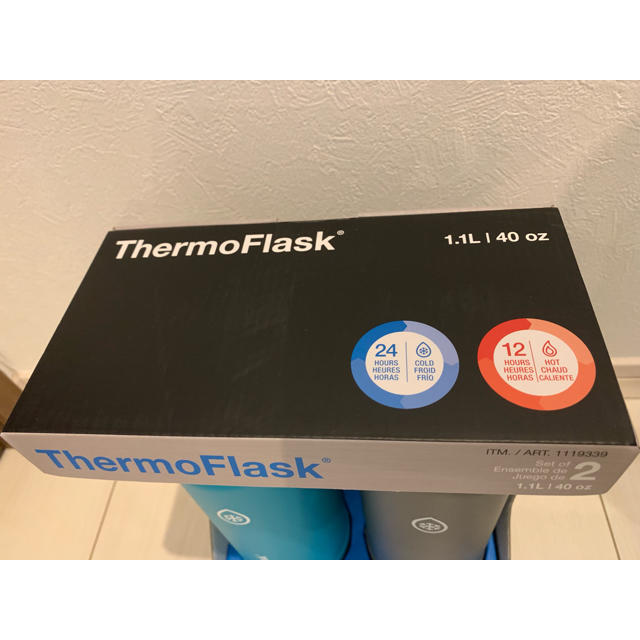 ★送料込・新品未使用★ ThermoFlask 保温ボトル 1.1L