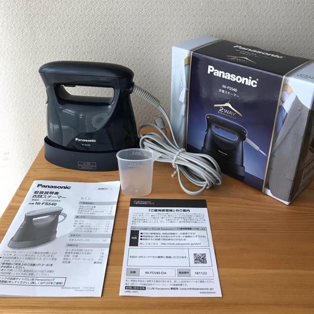 Panasonic スチームアイロン NI-FS540-DA