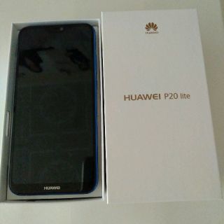 アンドロイド(ANDROID)のHuawei P20 Lite Simフリー 4GB 32GB(スマートフォン本体)