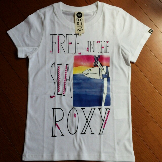 Roxy(ロキシー)のROXY　Tシャツ♡ レディースのトップス(Tシャツ(半袖/袖なし))の商品写真